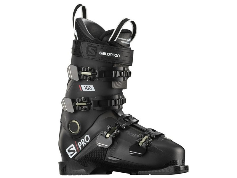 Buty Salomon S/PRO 100 BLACK/Belluga/Red 2021