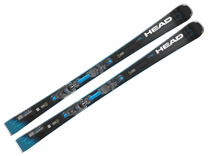 Narty HEAD Supershape E-Titan + wiązania PRD 12 GW 2022