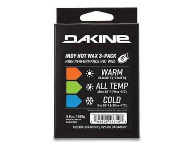 Wosk Smar Dakine Indy Hot Wax 3-Pack 160 g 2022