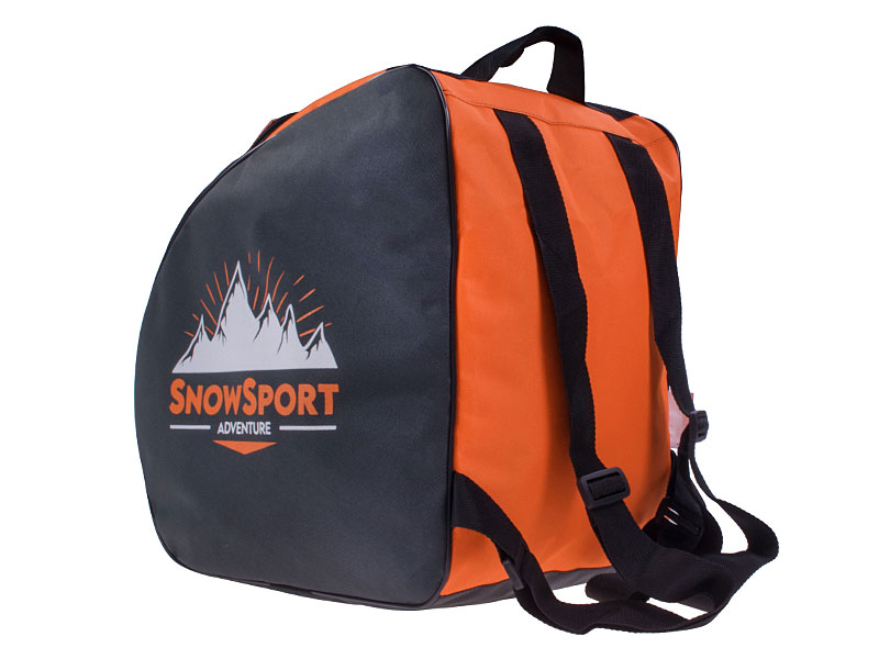 + 2022 BootBag na Bag 6in1 Pokrowiec Orange narty Orange Zestaw na Pokrowiec narciarskie Ski Snowsport buty