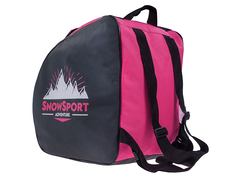 Snowsport Bag BootBag na buty Zestaw Pink narciarskie na narty Pokrowiec Ski Pokrowiec Pink 2022 6in1 +