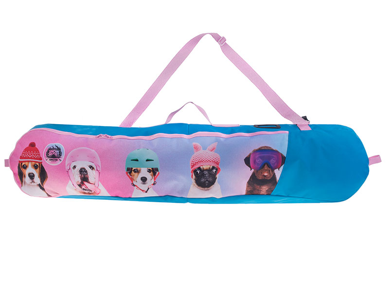 Pokrowiec na deskę snowboardową dla dzieci Snowsport Snowboard Bag Dogs 2022