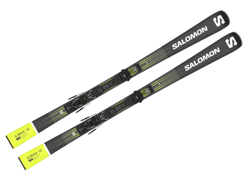 wiązania Salomon Buty + M11 110 Salomon Green GW L80 Acid 2023 GW Black + S/MAX Narty S/Pro 10