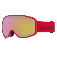 Gogle Atomic Count Stereo Red 2023