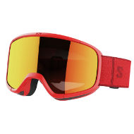 Gogle Salomon Aksium 2.0 Red Mid Red 2023