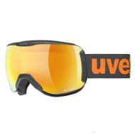 Gogle Uvex Downhill 2100 CV Black Mat SL Orange Yellow S1 2023