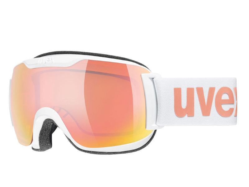 Gogle Uvex Downhill 2000 S CV White Shiny SL Rose Orange (1030) 2023