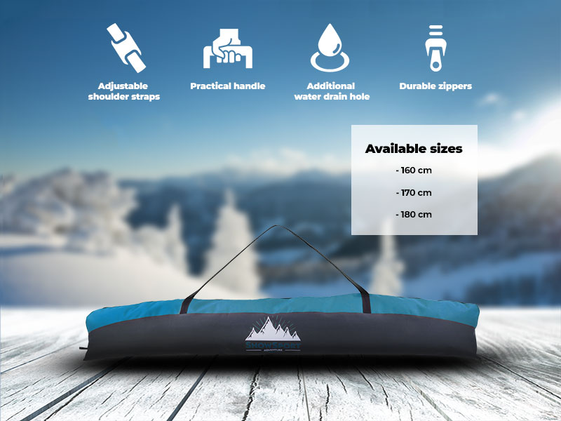 Pokrowiec na narty Snowsport Ski Bag Marine 6in1 2022