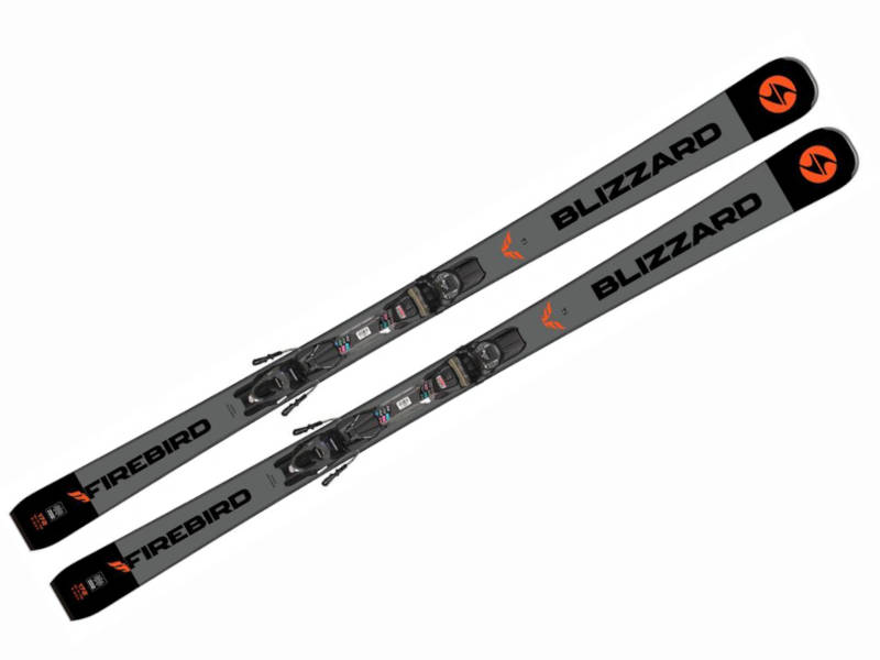 Narty Blizzard Firebird Ti  + wiązania TPC 10 DEMO Black Anthracite Orange 2020