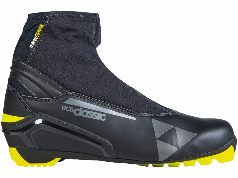 Image of Buty biegowe Fischer RC5 Classic Black Yellow 2023